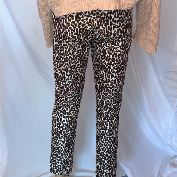 J Crew Bennett Chino Leopard Print NWT - Picture 10 of 10